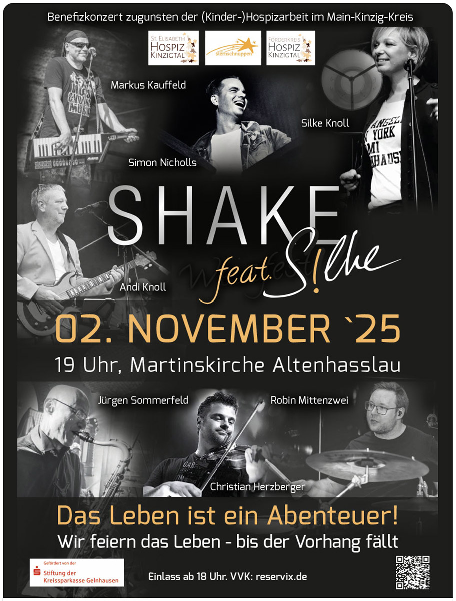 2025 konzertplakat shake